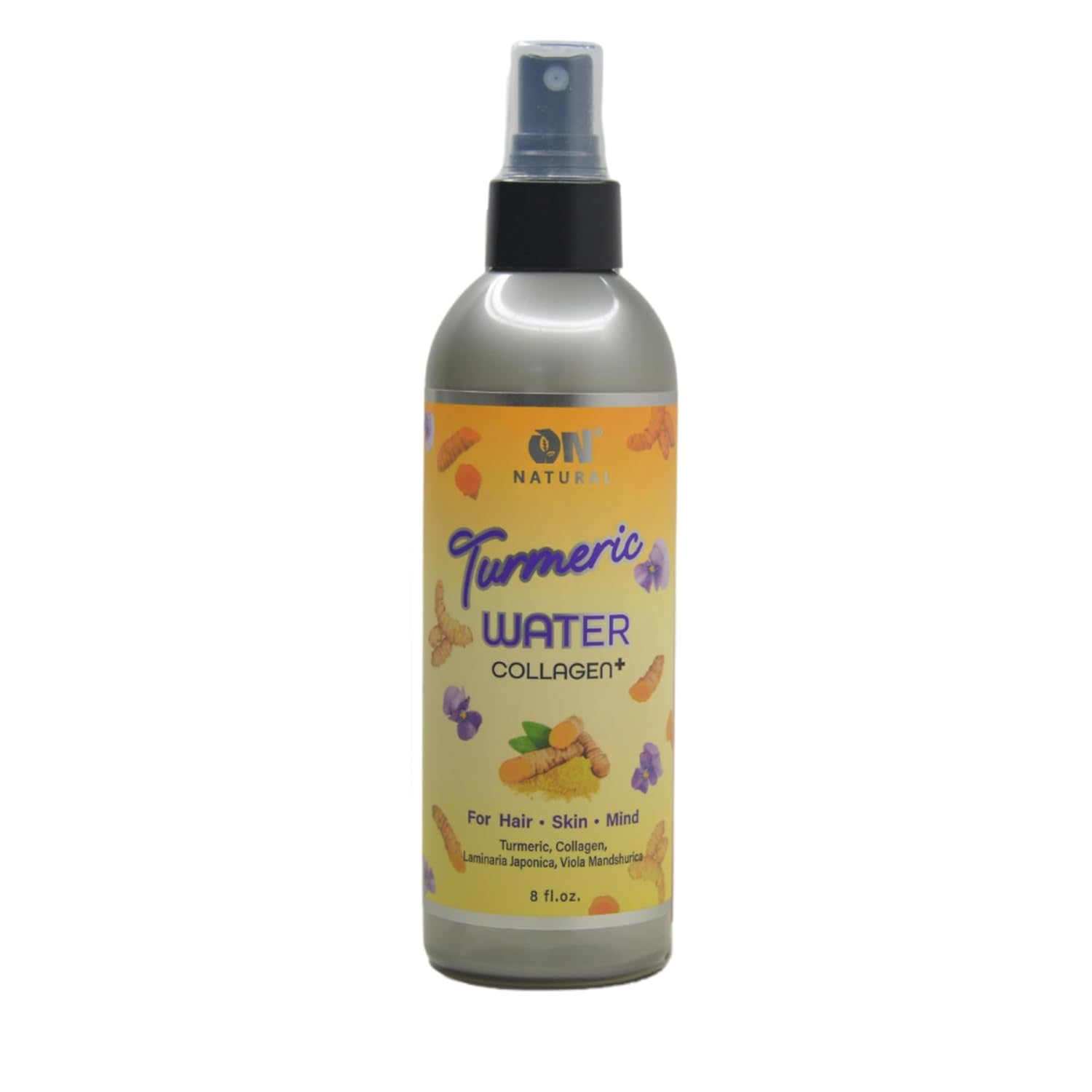 ON Natural Turmeric Water Collagen Facial and Hair Mist, 8oz